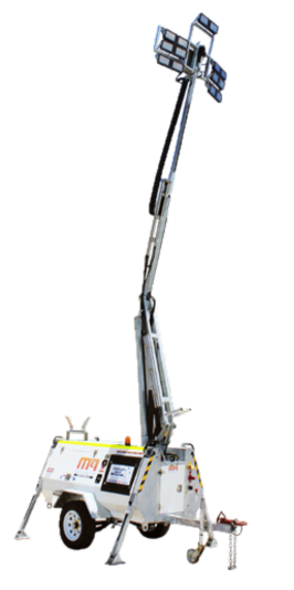 Mobile lighting tower — 8HTM model